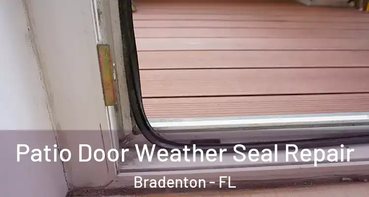  Patio Door Weather Seal Repair Bradenton - FL