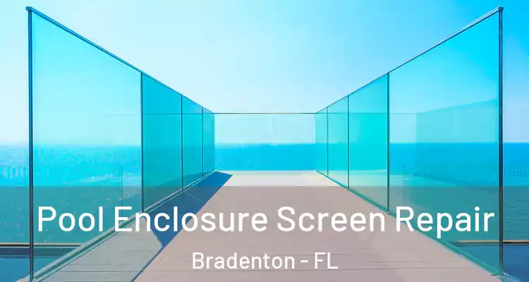  Pool Enclosure Screen Repair Bradenton - FL